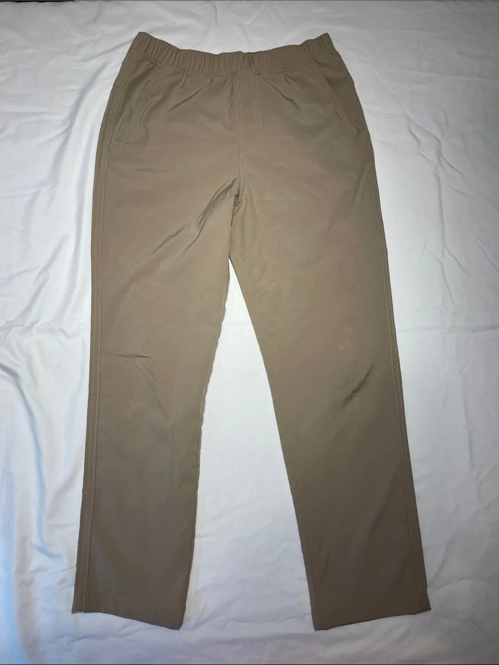 Magellan Outdoors Tan Elastic Waist Fishing Pants - Picture 1 of 6